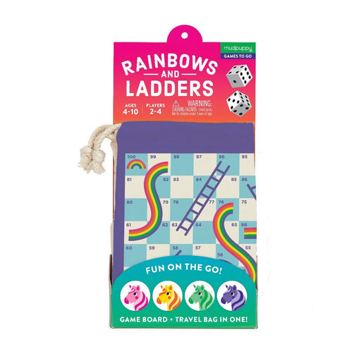 Rainbows and Ladders! Travel Game - JKA Toys