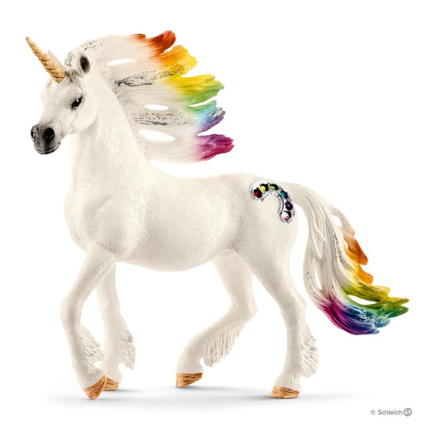 Rainbow Unicorn Stallion Figure - JKA Toys