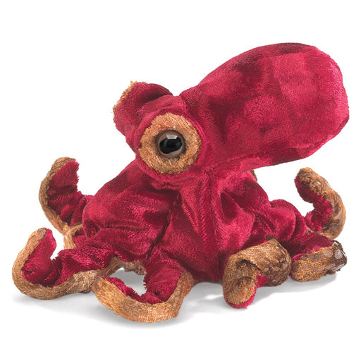 Red Octopus Finger Puppet - JKA Toys