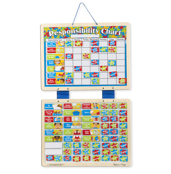 Magnetic Responsibility Chart - JKA Toys