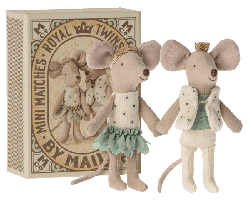 Maileg Royal Twins In Matchbox - JKA Toys