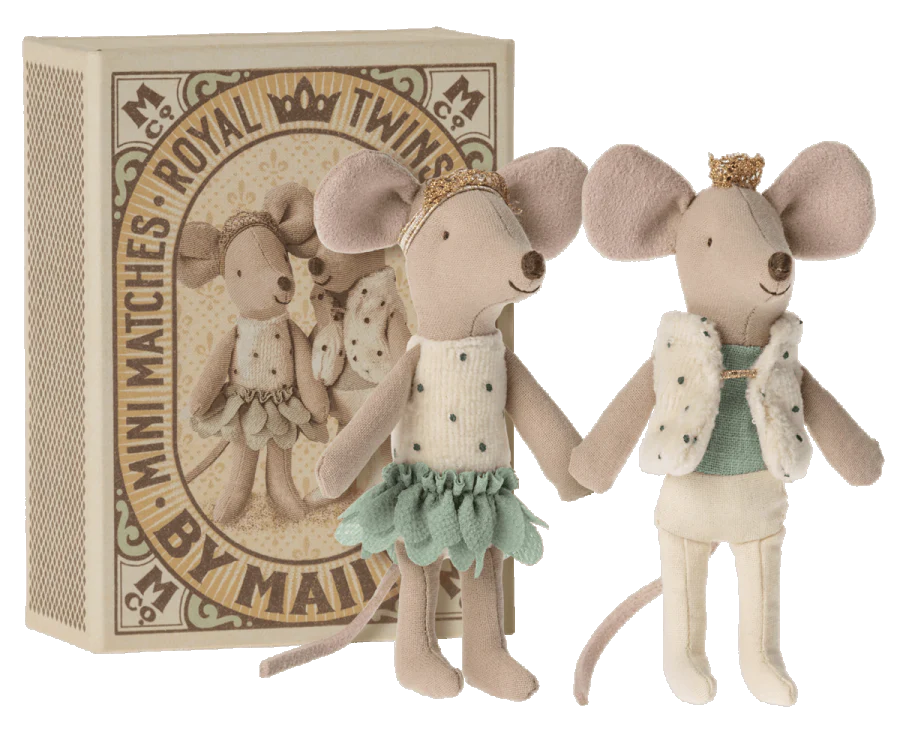 Maileg Royal Twins In Matchbox - JKA Toys