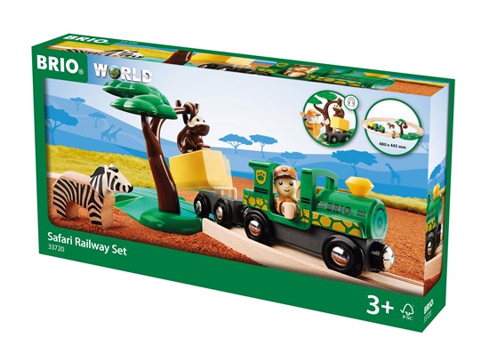 Safari Railway Set - JKA Toys
