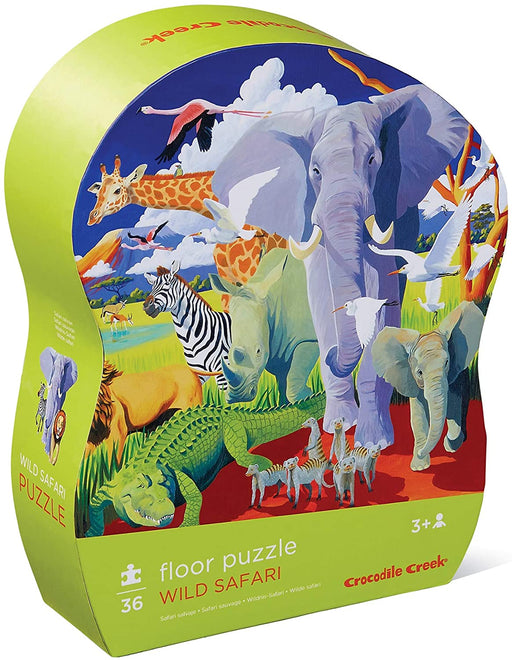 36 Piece Wild Safari Floor Puzzle - JKA Toys