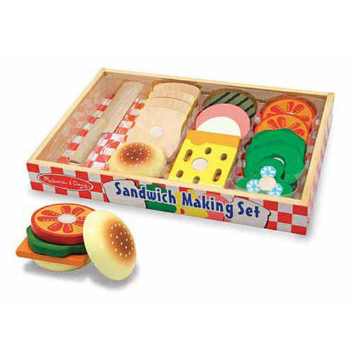 Wooden Sandwich Making Play Set - JKA Toys