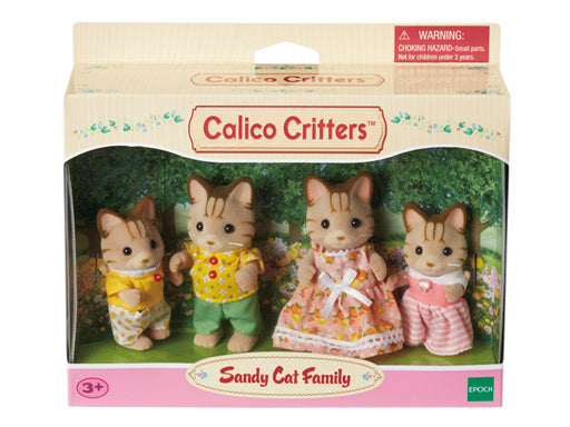 Calico Critters Sandy Cat Family - JKA Toys