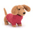 Pink Sweater Sausage Dog - JKA Toys