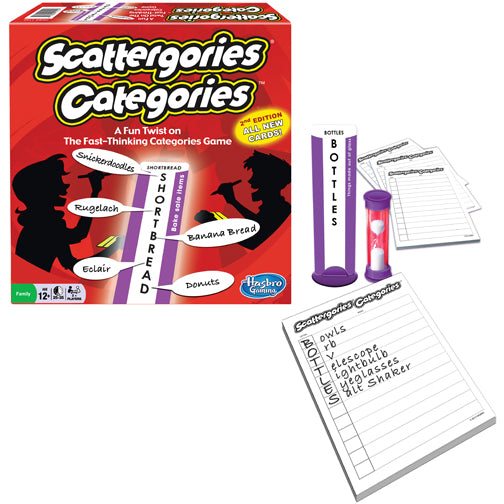 Scattergories Categories - JKA Toys
