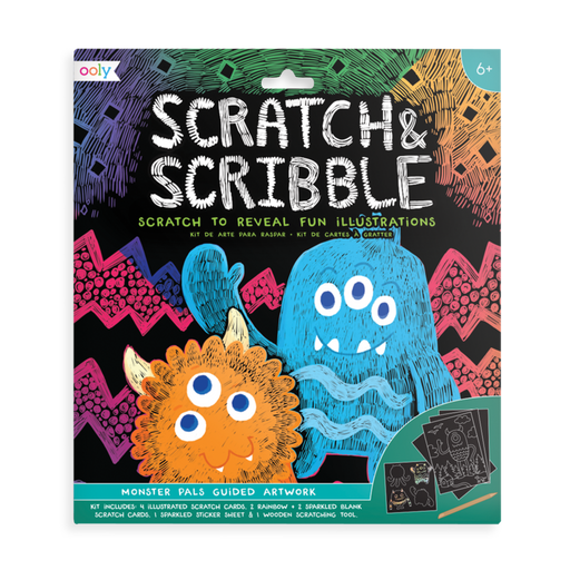 Monster Pals Scratch & Scribble - JKA Toys