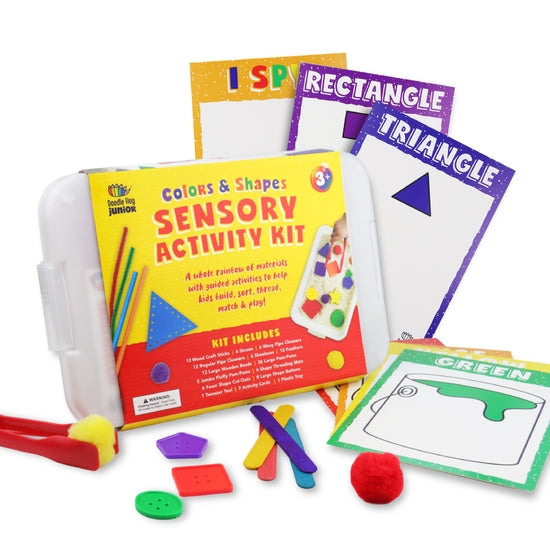 Colors & Shapes Sensory Bin - JKA Toys