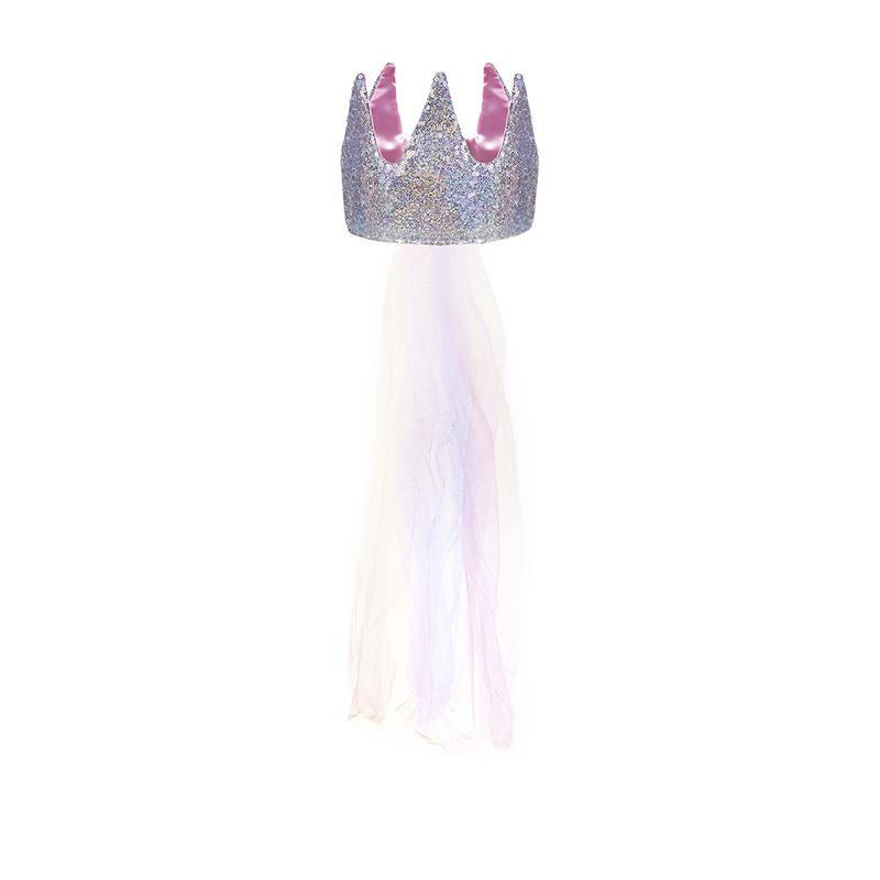 Sequins Crown with Veil - JKA Toys