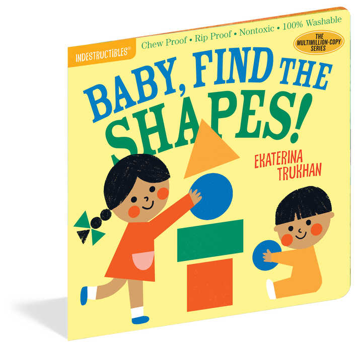 Indestructibles: Baby, Find The Shapes! Book - JKA Toys
