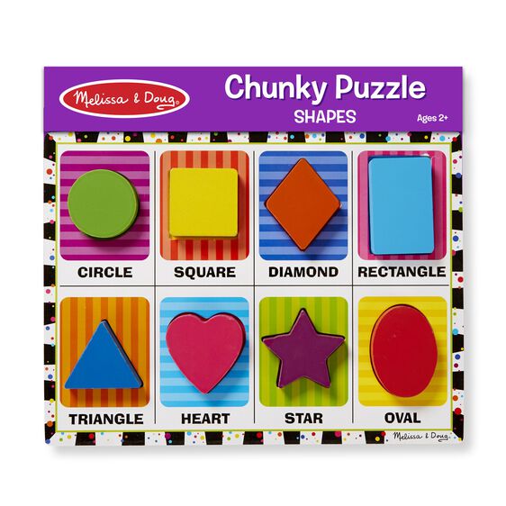 Shapes Chunky Puzzle - JKA Toys