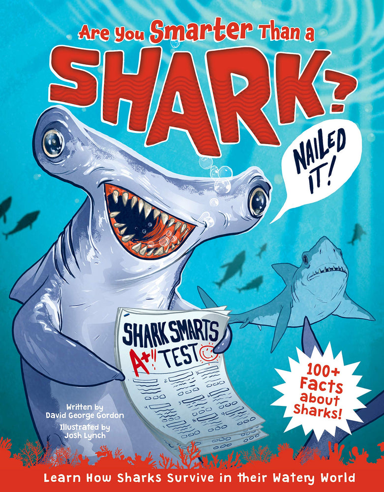 Are You Smarter Than A Shark? Hardcover Book - JKA Toys