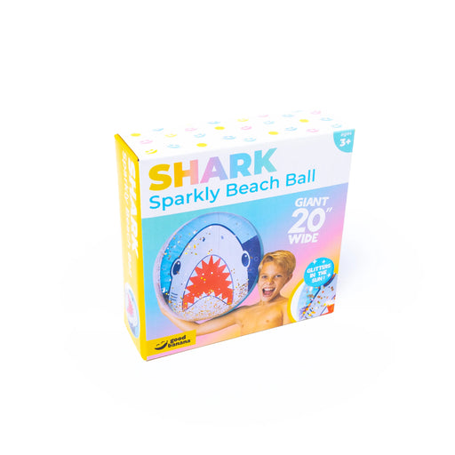 Shark Sparkly Beach Ball - JKA Toys