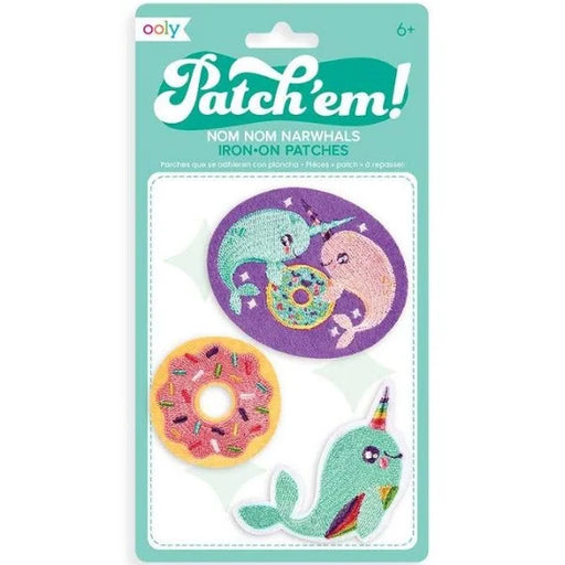 Patch-Em! Nom Nom Narwhals - JKA Toys