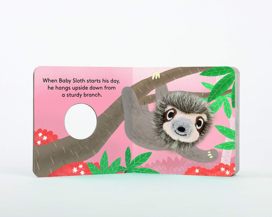 Baby Sloth Finger Puppet Book - JKA Toys