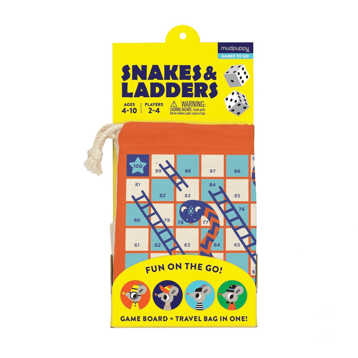 Snakes & Ladders Travel Game - JKA Toys