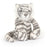 Medium Bashful Snow Tiger - JKA Toys