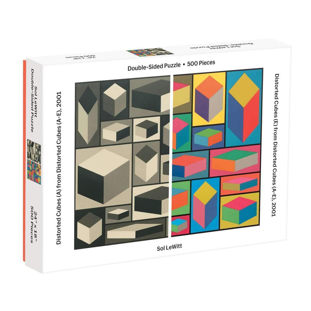 500 Piece Double Sided Sol Lewitt Puzzle - JKA Toys