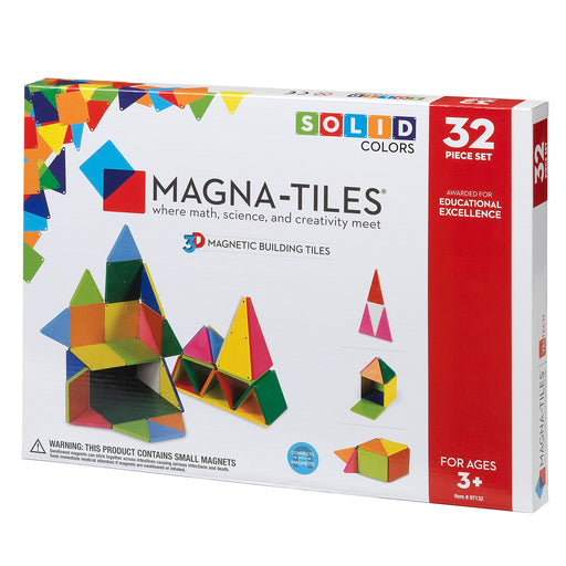 Magna-Tiles Solid 32 Piece - JKA Toys