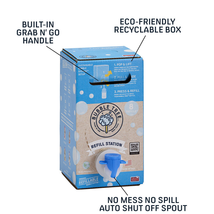 1 Liter Refillable Bubble Solution System - JKA Toys