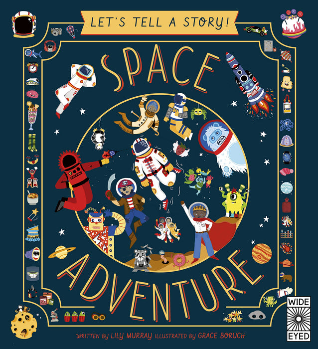 Let’s Tell A Story! Space Adventure Hardcover Book - JKA Toys