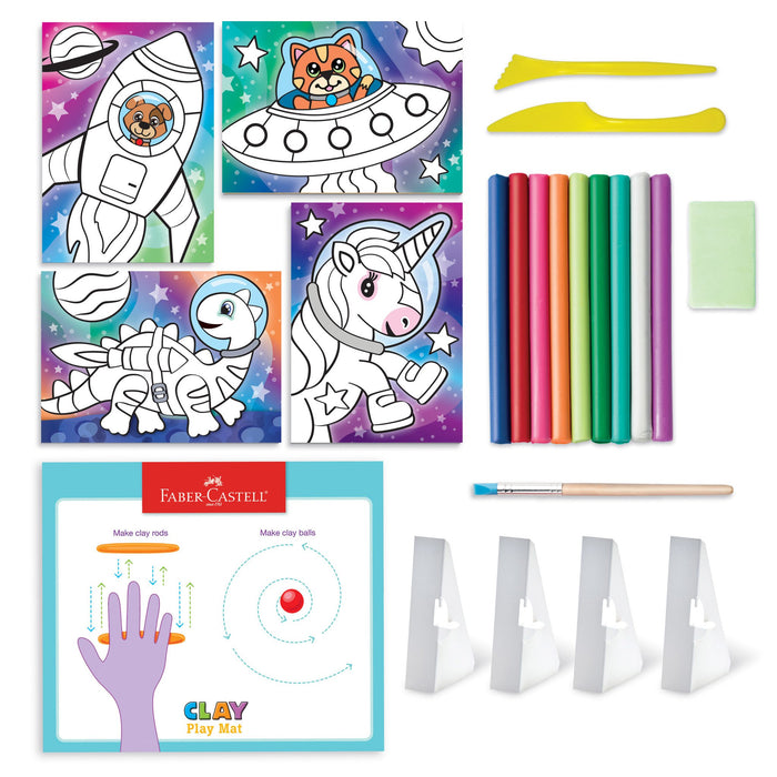 Do Art Coloring With Clay Space Pets - JKA Toys