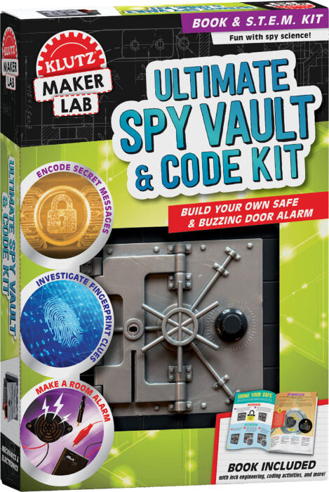 Ultimate Spy Vault & Code Kit - JKA Toys