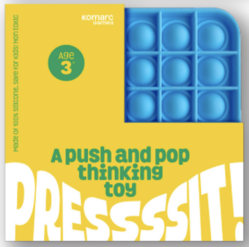 Pressssit! Blue Square - JKA Toys