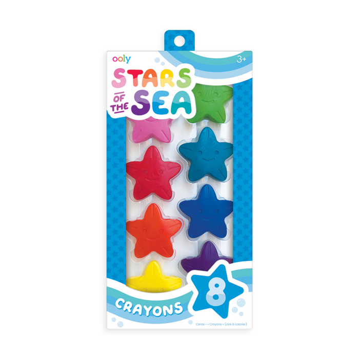 Stars of the Sea Starfish Crayons - JKA Toys