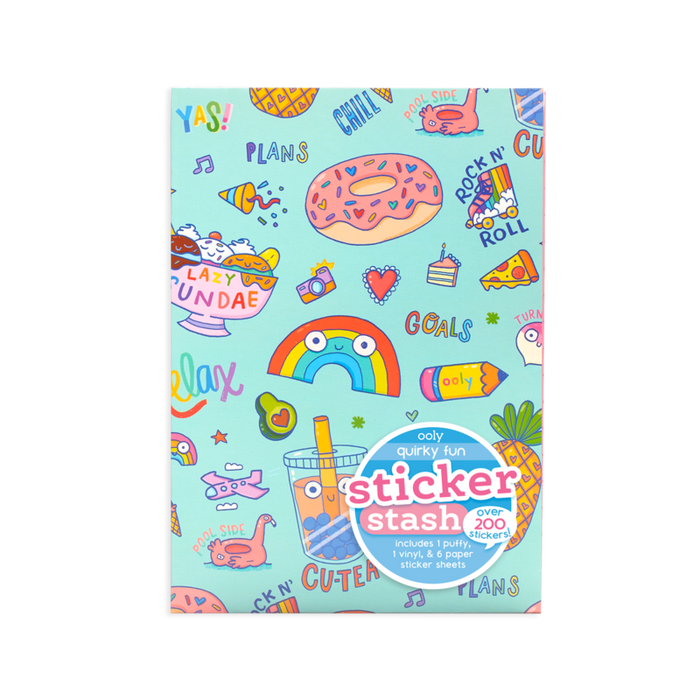 Quirky Fun Sticker Stash - JKA Toys