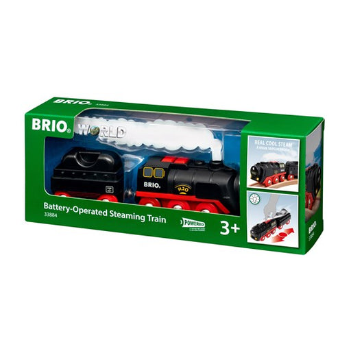 Battery-Operated Steaming Train - JKA Toys