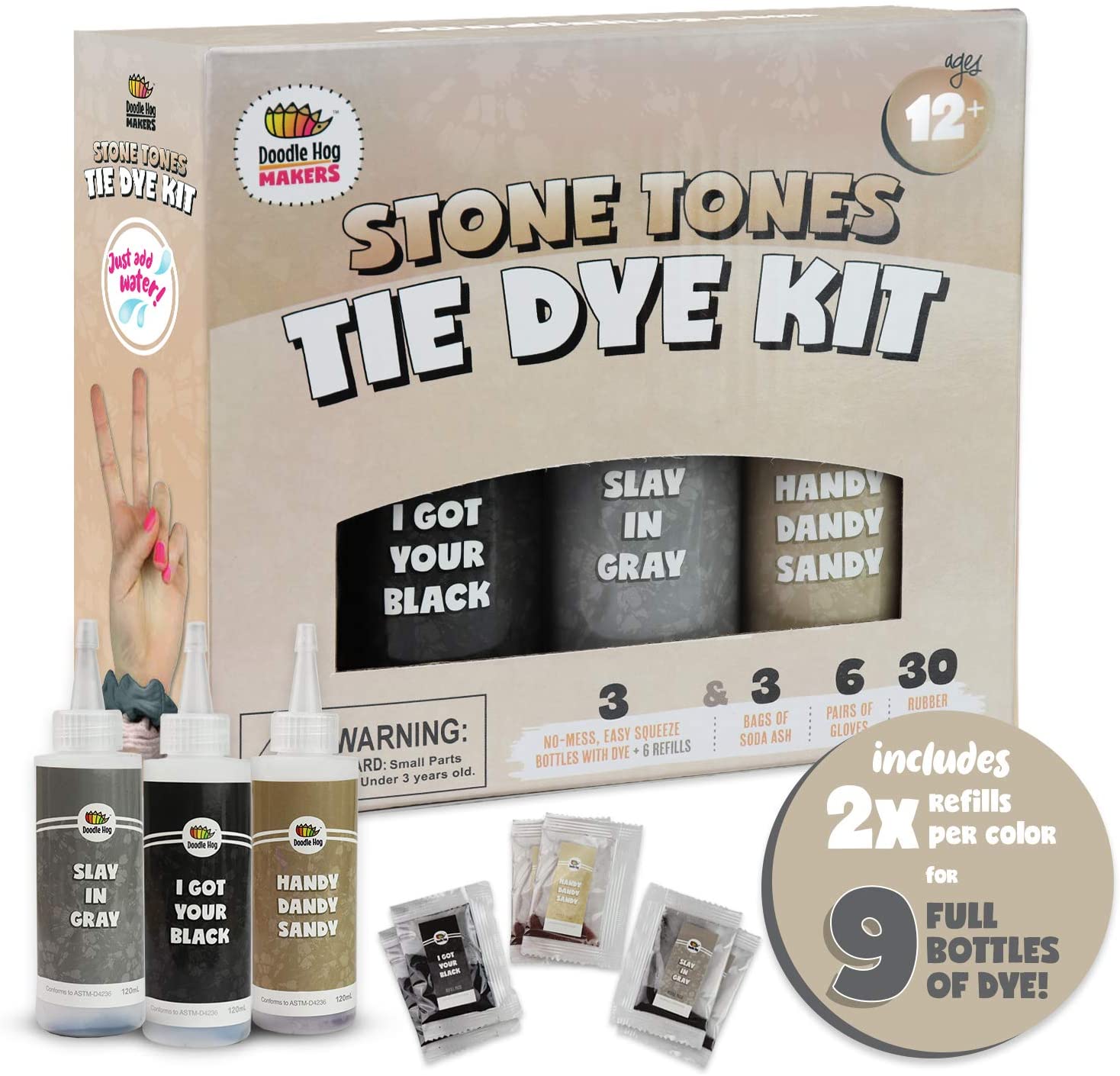 Stone Tones Tie Dye Kit - JKA Toys
