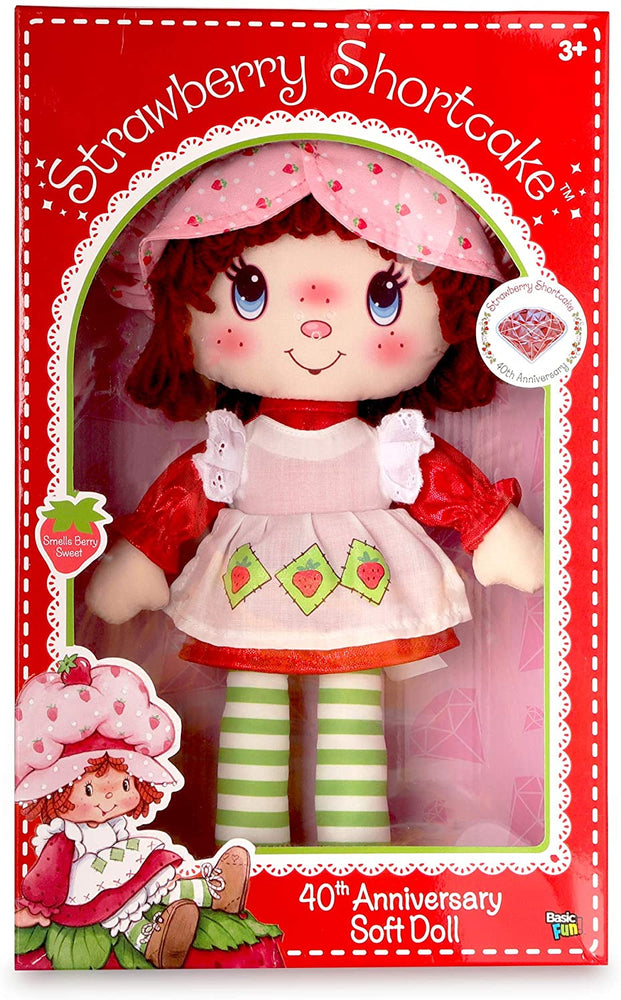 Strawberry Shortcake 40th Anniversary Soft Doll - JKA Toys