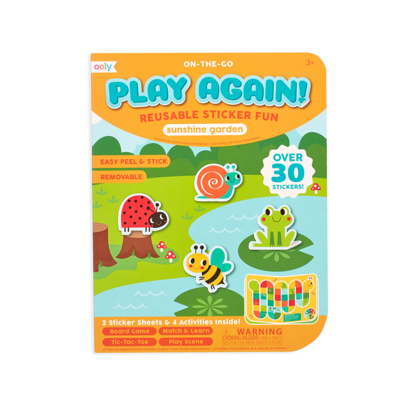 Play Again! Mini On-The-Go Activity Kit - Sunshine Garden - JKA Toys