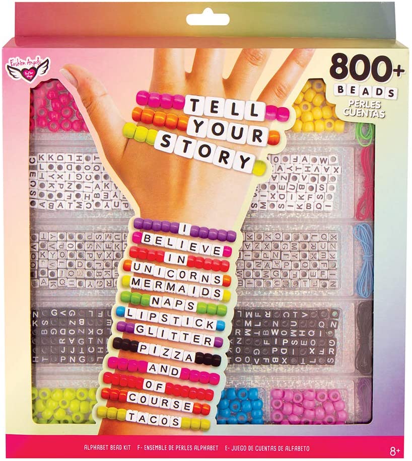 Tell Your Story Alphabet Bead Bracelet Kit - JKA Toys