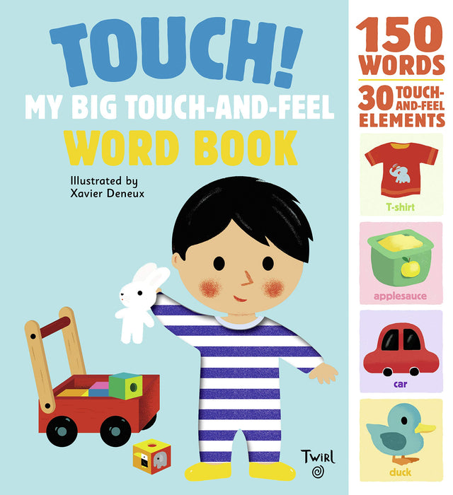 Touch! My Big Touch-And-Feel Word Book - JKA Toys