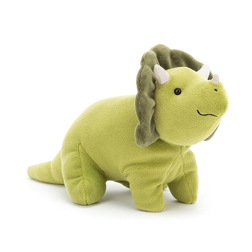 Large Mellow Mallow Triceratops Plush - JKA Toys