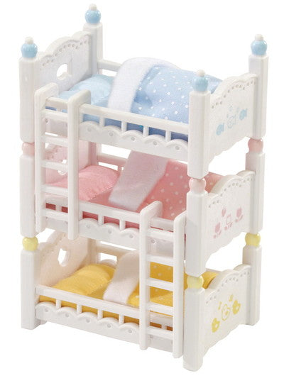 Calico Critters Triple Baby Bunk Beds - JKA Toys