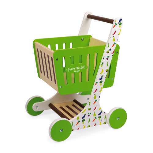 Green Market Shopping Trolley - JKA Toys