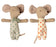 Baby Twins Mice in Matchbox - JKA Toys