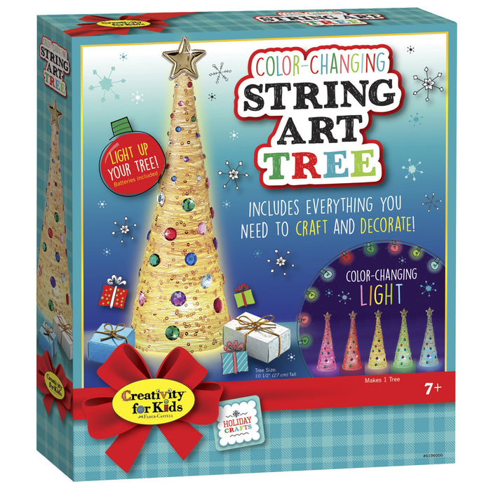 Color-Changing String Art Tree Craft Kit - JKA Toys