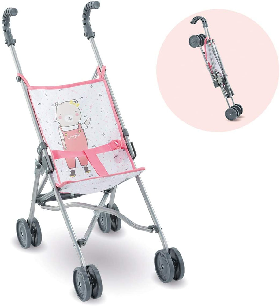 Pink Umbrella Doll Stroller — JKA Toys - Main Image