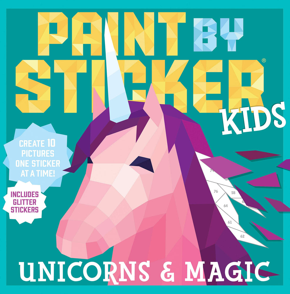 Paint By Stickers Kids: Unicorns & Magic - JKA Toys