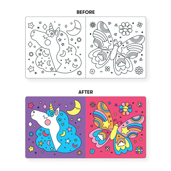 Unicorn Dreams Color Magic Bath Book - JKA Toys