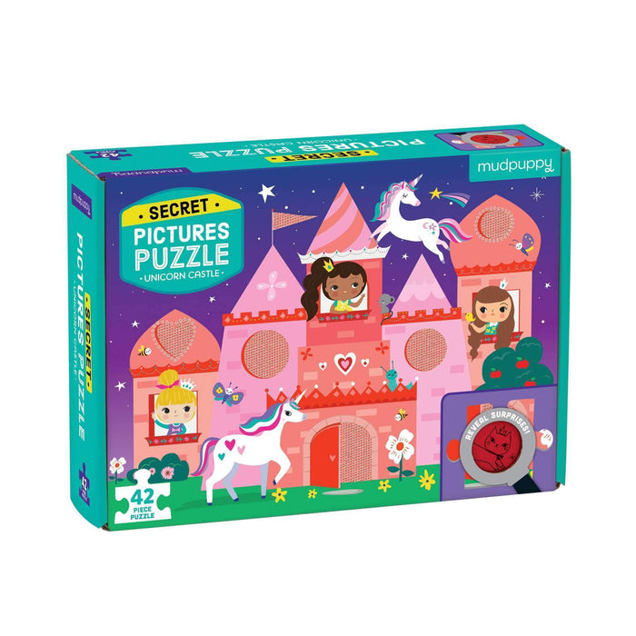 42 Piece Unicorn Castle Secret Picture Puzzle - JKA Toys