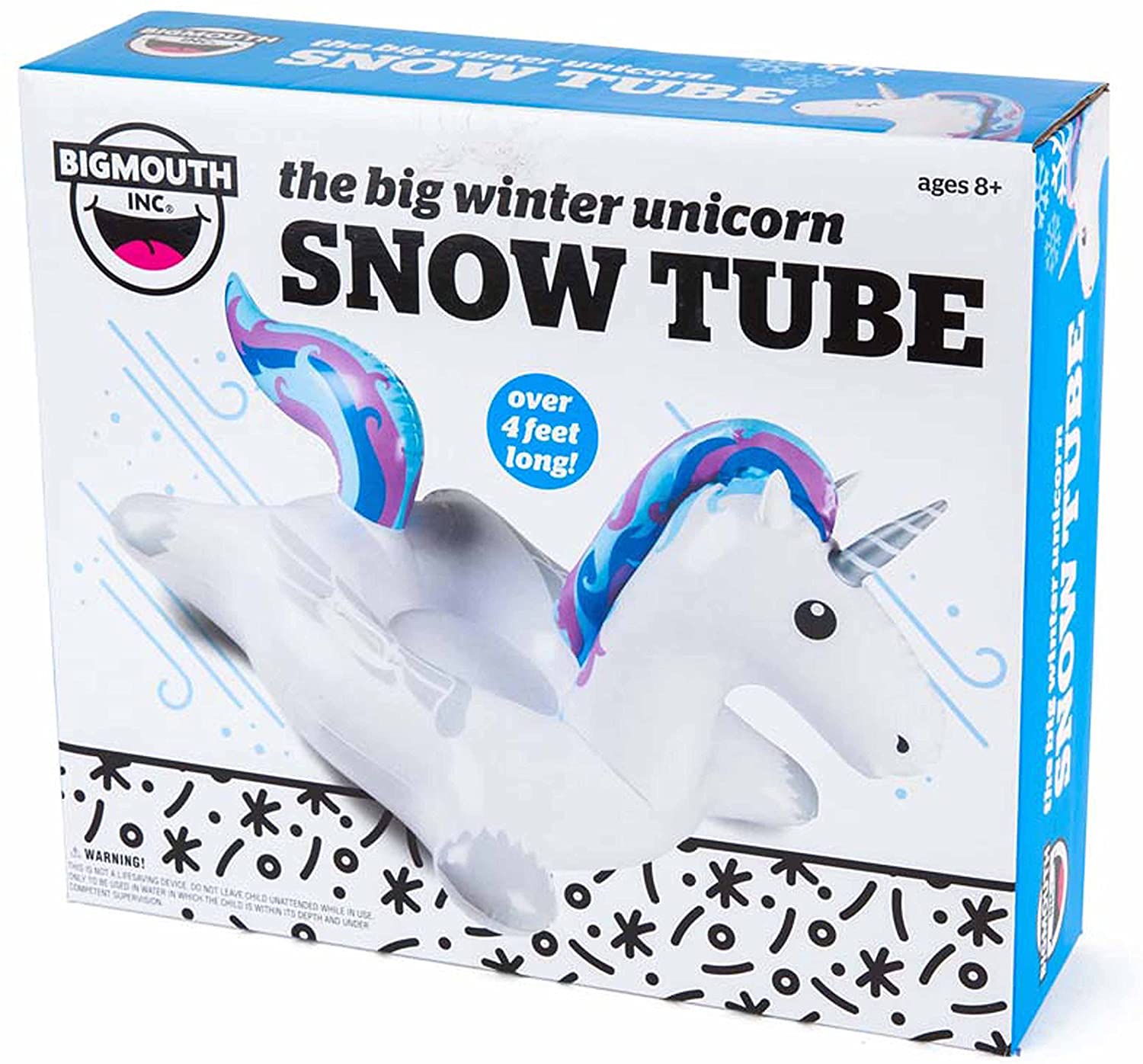 Winter Unicorn Snow Tube - JKA Toys