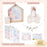 Unicorn Dream Dollhouse Kit - JKA Toys
