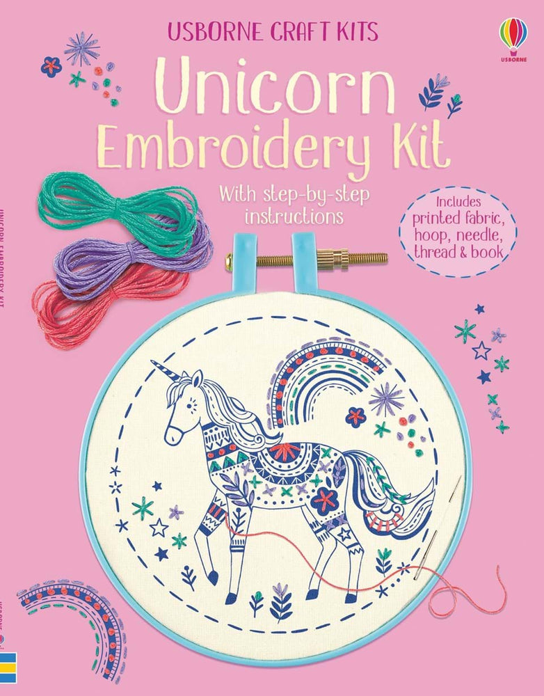 Unicorn Embroidery Kit - JKA Toys